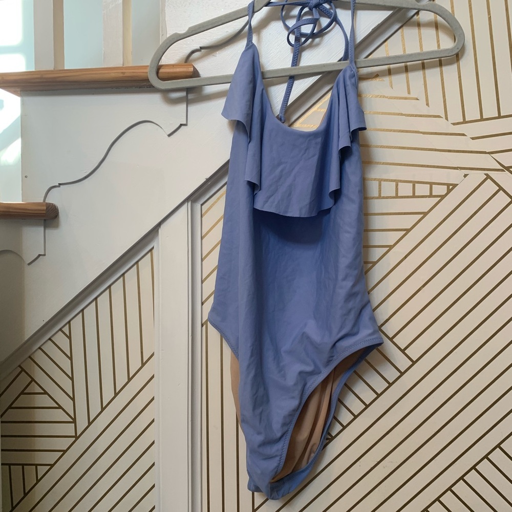 J.Crew Frilly Top One Piece